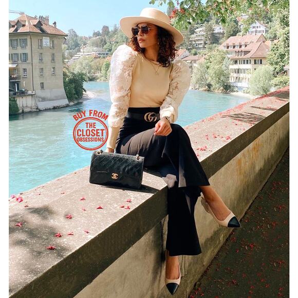 ZARA BLOGGER FAVE!!! Knit Top with Lace Sleeves NWT - Picture 2 of 16